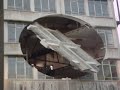 Derelict building to work of art - The moving building