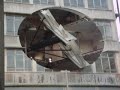 Derelict building to work of art - The moving building