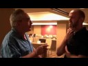 Thrillerfest: Author Eric Van Lustbader and editor Eric Raab Thrillerfest: Author Eric Van Lustbader and editor Eric Raab