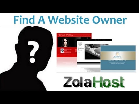 how to locate website owner