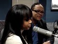 LeToya and Dad on Ryan Cameron Show V-103
