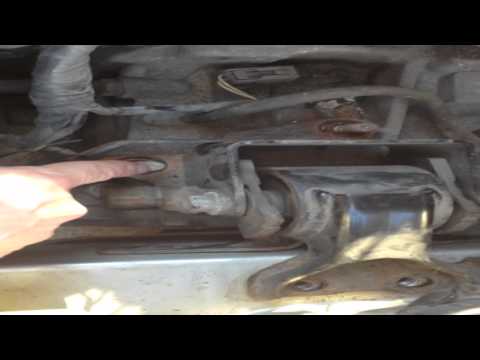 Mazda Protege Transmission Motor Mount Install How-to