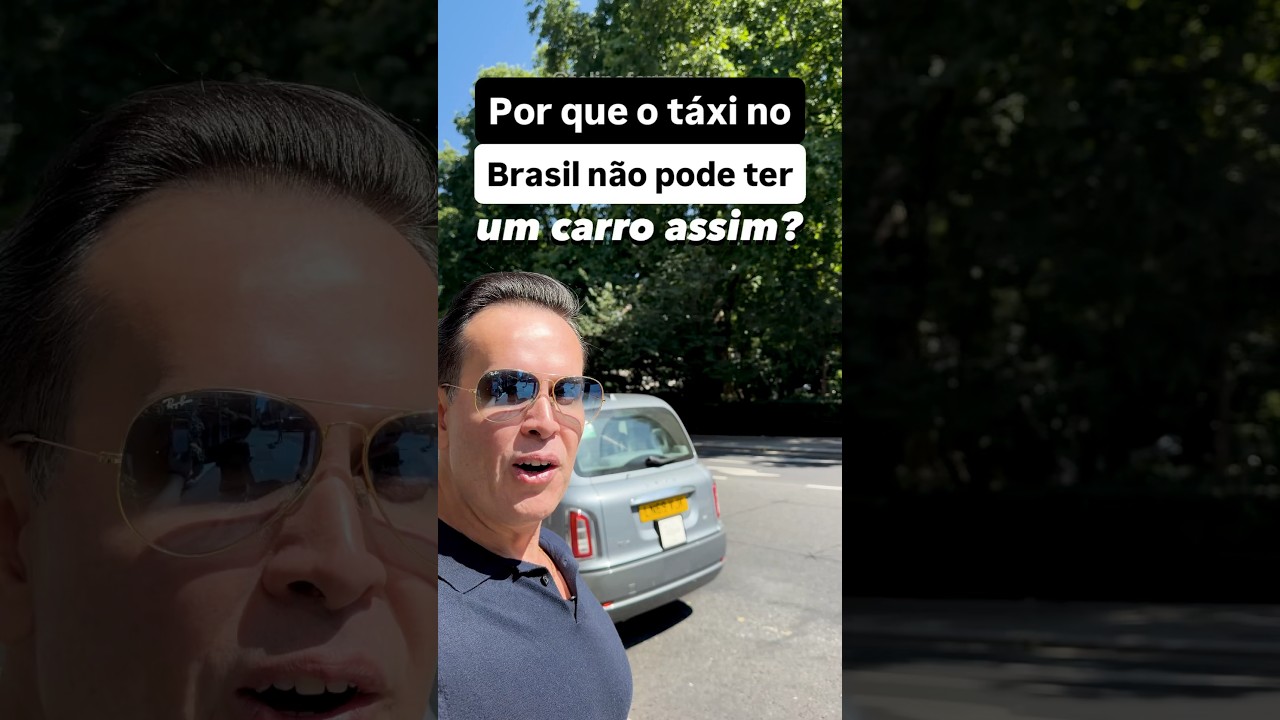 Por que o táxi no Brasil não pode ter um carro assim?