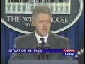 Bill Clinton and the Iraq Liberation Act of 1998