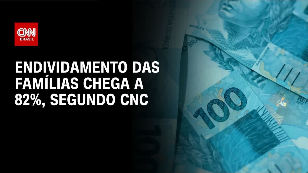 Endividamento familiar bate recorde e chega a 82%, aponta CNC | CNN 360°