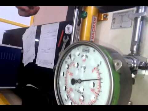 how to calibrate a pressure gauge