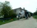 Early run up of converted air VW aero engine