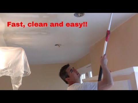 how to remove popcorn ceiling