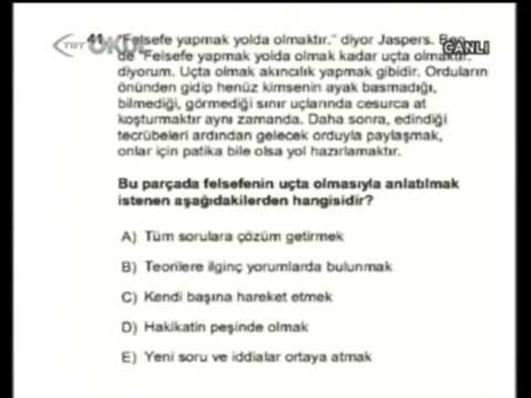 2013 YGS Din Kültürü Ahlak Bilgisi Soruları ve Çözümleri 0 2013 YGS Din Kültürü Ahlak Bilgisi Soruları ve Çözümleri