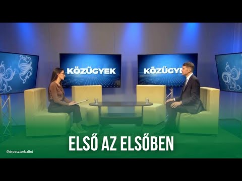 Közügyek (Pannon RTV) - Interjú dr. Pásztor Bálinttal, a VMSZ elnökével-cover