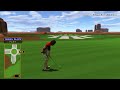 Golden Tee Great Shot on Monument Valley!