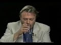 christopher hitchens on charlie rose 15 jul 05  part 1 