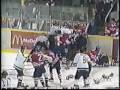 INSANE OHL brawl: Oshawa vs London 1/28/00