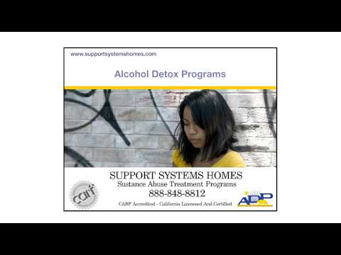 Support Systems Homes Hosts Certified Alcohol Detox Programs in the Bay Area and San Francisco