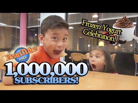 evantubehd's - EvanTubeHD just hit 1 million subscribers! So we're going out to celebrate with some Frozen Yogurt! FOLLOW US! Instagram: http://www.instagram.com/evantubehd...