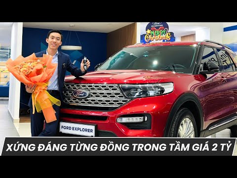 FORD EXPLORER LIMITED NHẬP MỸ XỨNG ĐÁNG TỪNG ĐỒNG TRONG TẦM GIÁ 2 TỶ