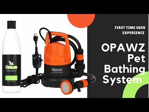 opawz pet bathing system