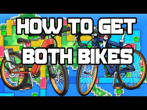 how to use the acro bike in omega ruby