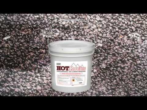 how to dissolve ice on driveway