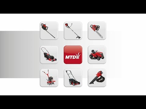 Садовый райдер бензиновый MTD MiniRider 60 SDE - видео №1