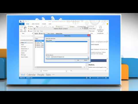 how to create distribution list in outlook
