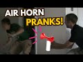 Prank! - Funny Air Horn Scare Prank