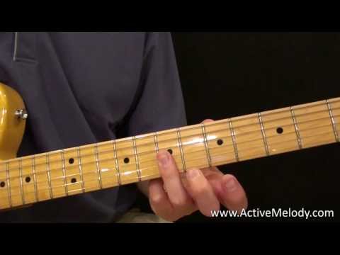 learn blues guitar - Visit http://www.activemelody.com for the tablature and MP3 jam track for this video. Every few days I'm adding a new guitar lesson video so be sure to check...