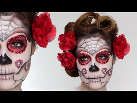 how to paint your face like a sugar skull