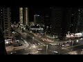 Abu Dhabi Night View and car accident aftermath 26 Nov 2012