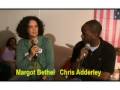 Margo Bethel  Hub owner -being interviewed by Roots and Culture co host Chris Adderley