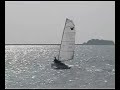 International Moth sailing