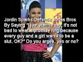 Jordin Sparks Defends Jonas Brothers Over Purity Rings