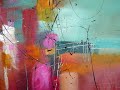 Original Abstract Contemporary Modern Art Paintings by Filomena de Andrade Booth
