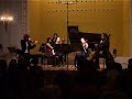 SONORIS Quartet+Chika Murata  Brahms Piano Quintet mov1,pt2