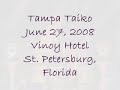 tampa taiko   vinoy ballroom   st  petersburg fl  6 27 08