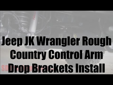 how to adjust control arms jeep tj