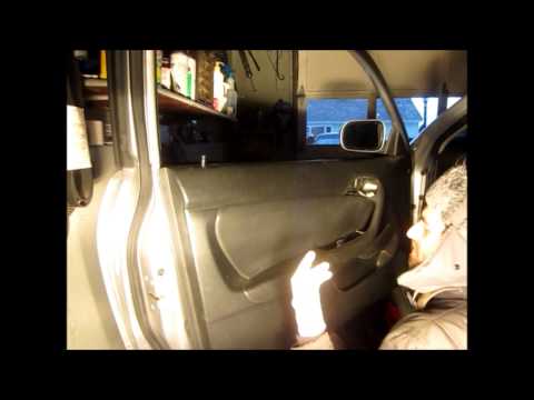 how to replace acura tl door actuator