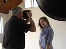 photo shoot with Merlie Leymann