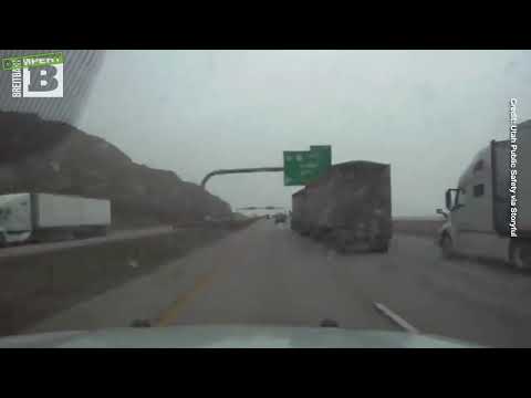 Policja taranuje kierowcę, który jedzie pod prąd. Odważna reakcja pozwoliła zapobiec tragedii