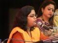 Namo Namo Namo Bangladesh Momo by Somerita Mallik & Sutapa Banerjee in recitation at ICCR, kolkata.