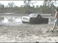 My Jeep pulling out truck from mud