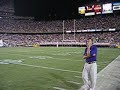 LSU Pregame from the field...