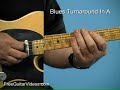 Blues Guitar Lesson: Turnaround Lick