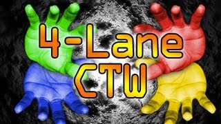 Minecraft: 4-Lane Capture The Wool w/Mitch&Friends Part 3 - ALL YOUR WOOL ARE BELONG TO US!