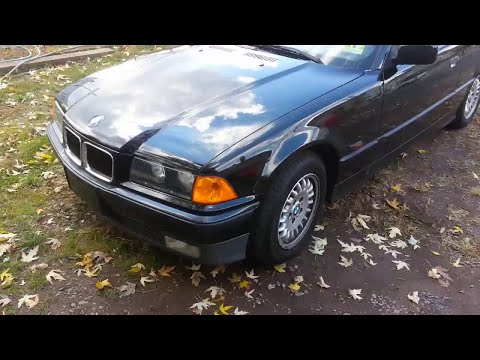 Bmw E36 cabin filter replacement