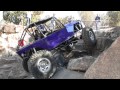 Custom ROCK CRAWLER crawling out of Independence Trail