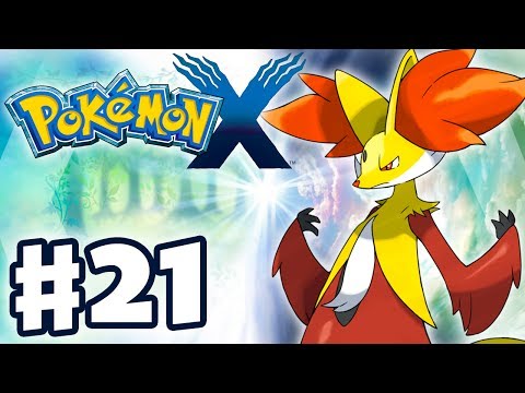 Pokemon X and Y - Gameplay Walkthrough Part 21 - Delphox! (Nintendo 3DS)