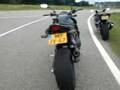 honda cb1000r with leovince sbk factory evo titanium and db