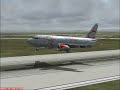 Krakow 737-500 landing