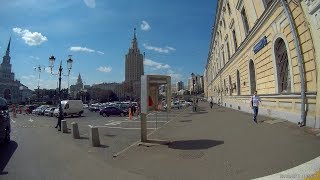 Прогулка по Москве 2 августа 2017 года. Вышел на Комсомольской